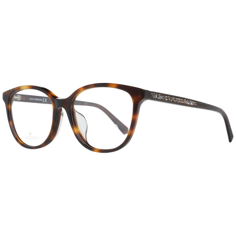 Okulary oprawki damskie Swarovski SK5264-F Brązowe
