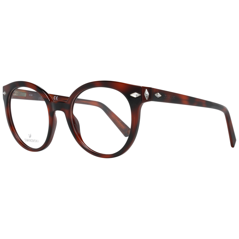 Okulary oprawki damskie Swarovski SK5272 052 50 Brązowe