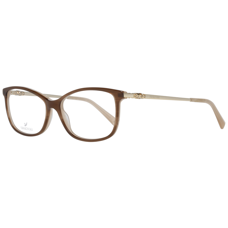 Okulary oprawki damskie Swarovski SK5285 047 56 Brązowe