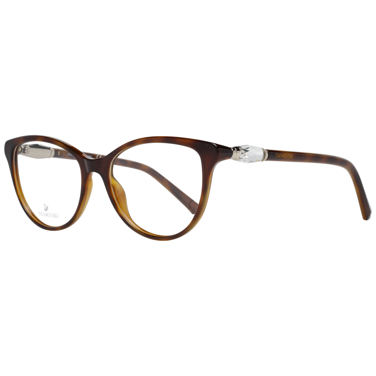 Okulary oprawki damskie Swarovski SK5311 052 52 Brązowe