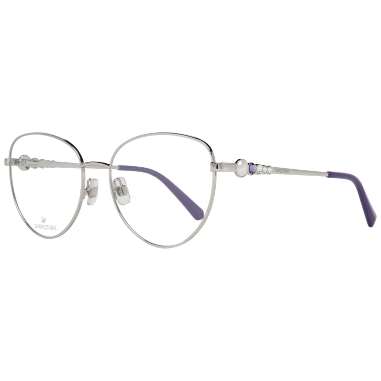 Okulary oprawki damskie Swarovski SK5332 16B 56 Srebrne