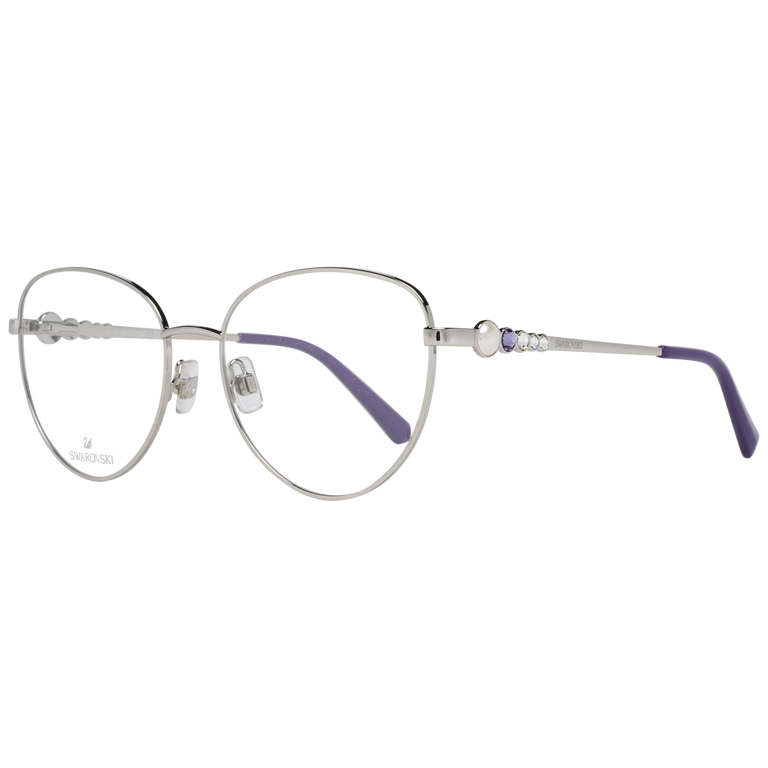Okulary oprawki damskie Swarovski SK5332 16B 56 Srebrne