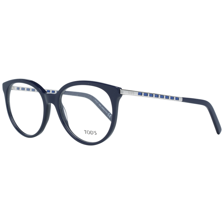 Okulary oprawki damskie Tods TO5192 090 53 Niebieskie