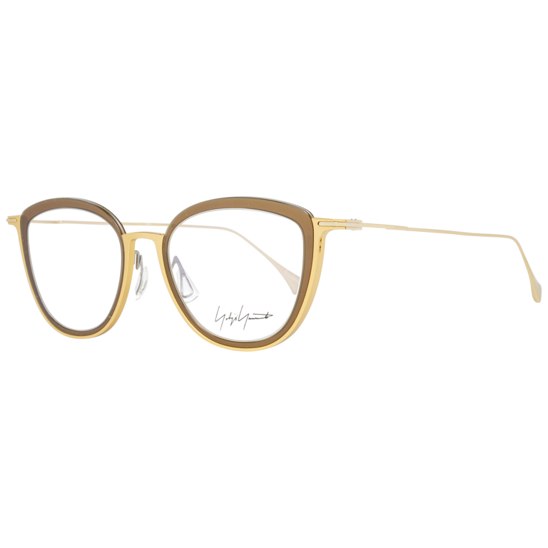 Okulary oprawki damskie Yohji Yamamoto YY1041 401 49 Złote