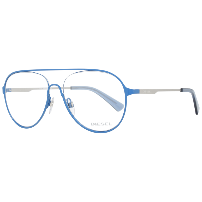 Okulary oprawki męskie Diesel DL5322 091 56 Niebieskie