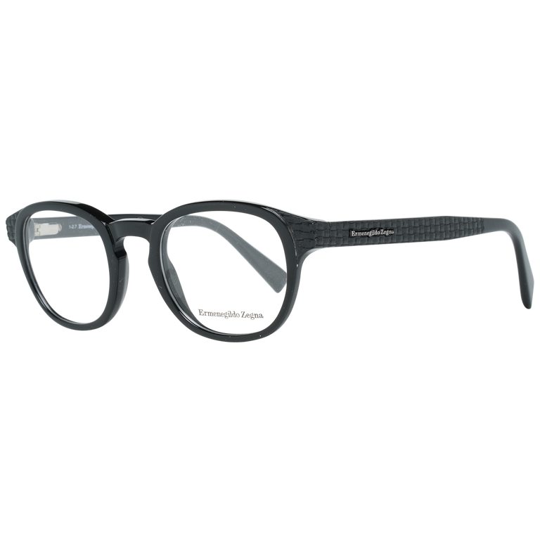 Okulary oprawki męskie Ermenegildo Zegna EZ5108 001 48 Czarne