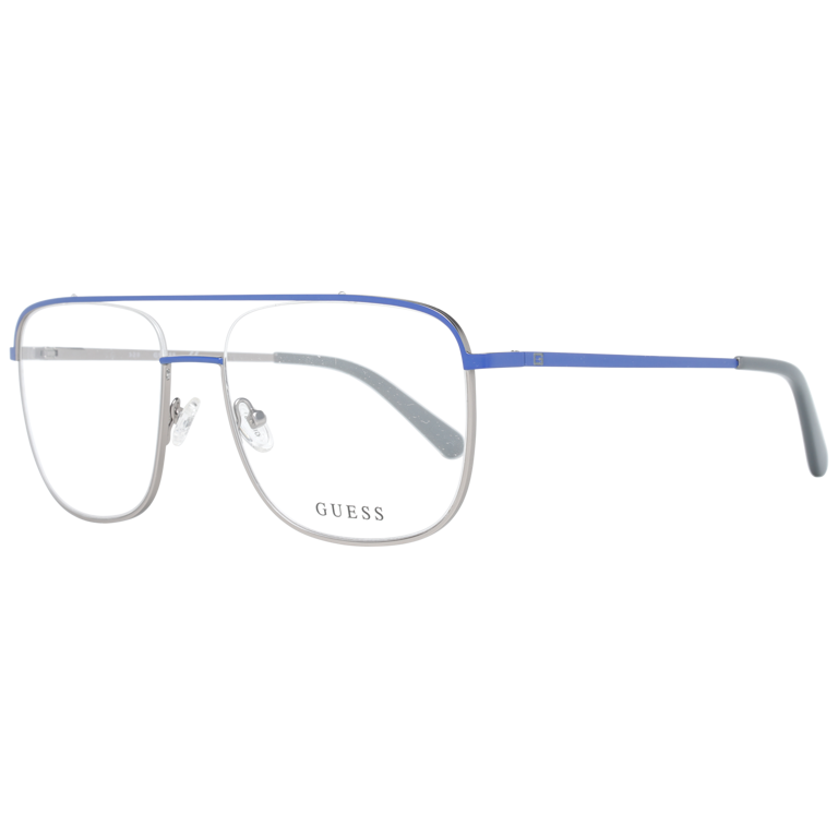 Okulary oprawki męskie Guess GU1998 091 58 Niebieskie