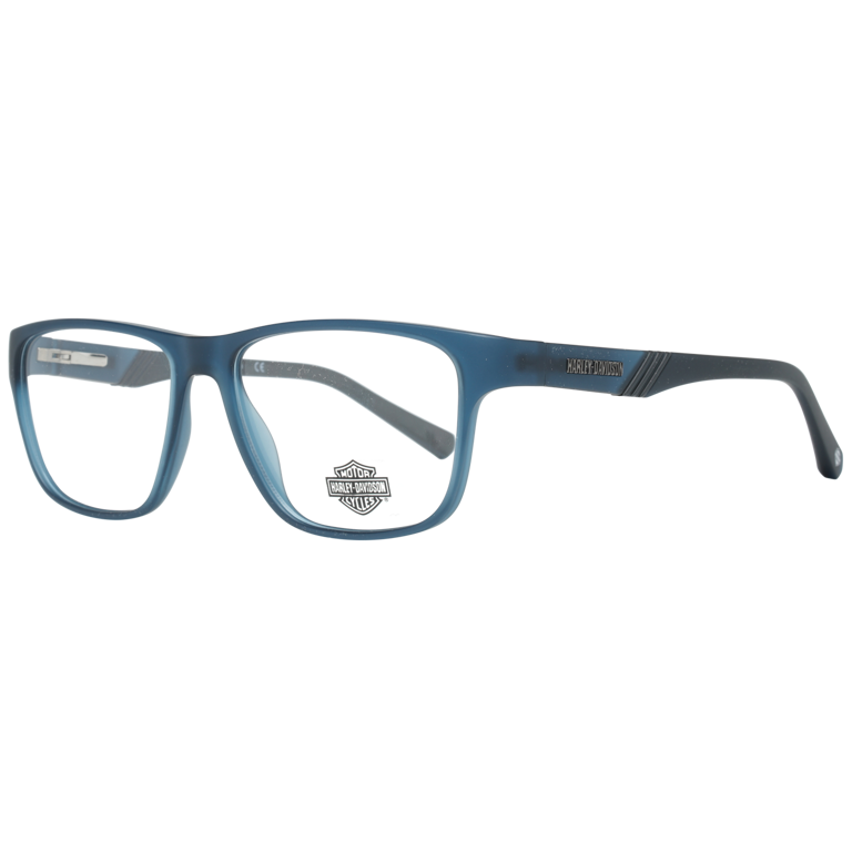 Okulary oprawki męskie Harley-Davidson HD0816 091 56 Niebieskie