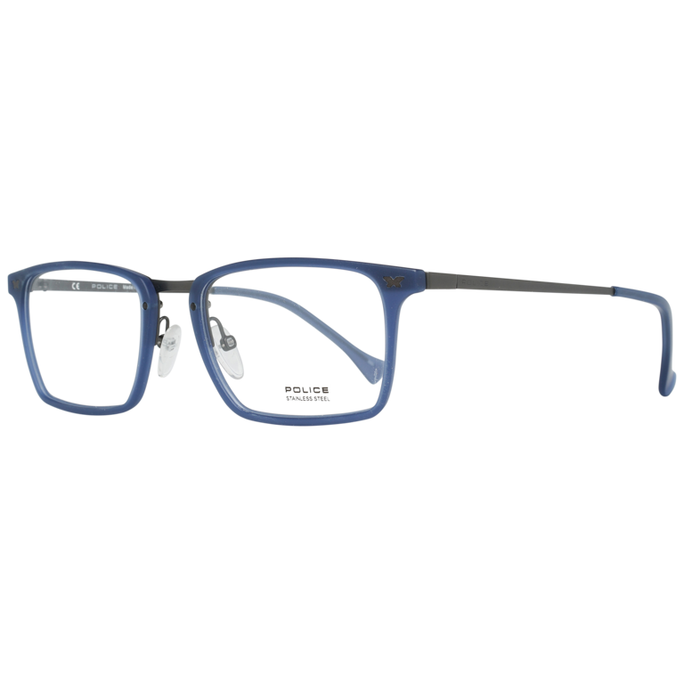 Okulary oprawki męskie Police VPL248 Niebieskie