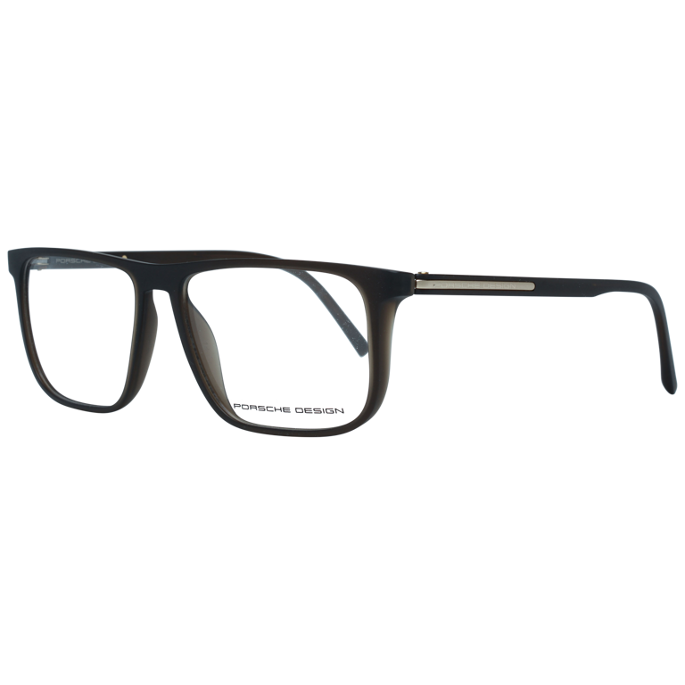 Okulary oprawki męskie Porsche Design P8299 D 53 Brązowe