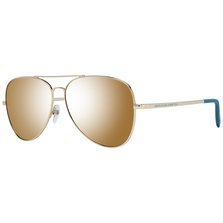 Okulary przeciwsłoneczne Benetton BE7011 400 59 Złote