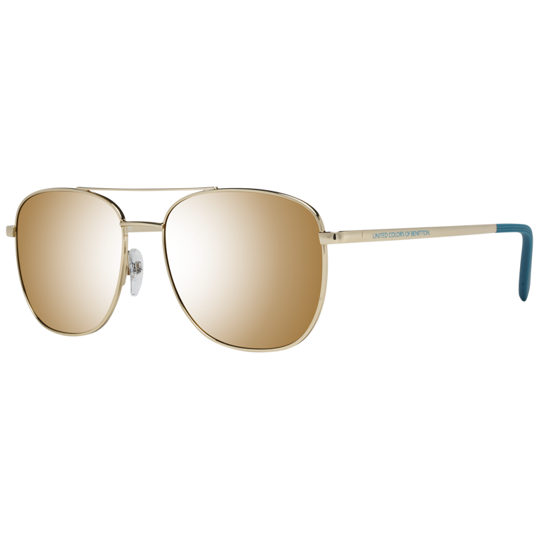 Okulary przeciwsłoneczne Benetton BE7012 400 55  Złote