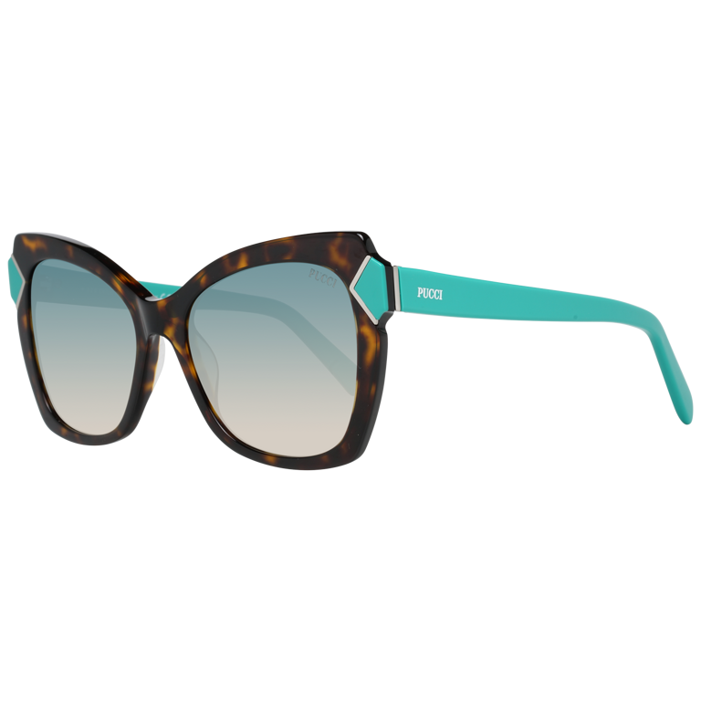 Okulary przeciwsłoneczne Damskie Emilio Pucci EP0090 52P 55 Brązowe