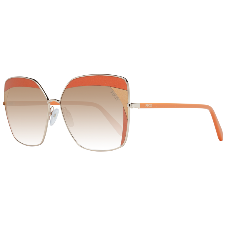 Okulary przeciwsłoneczne Damskie Emilio Pucci EP0103 44F 62 Pomarańczowe