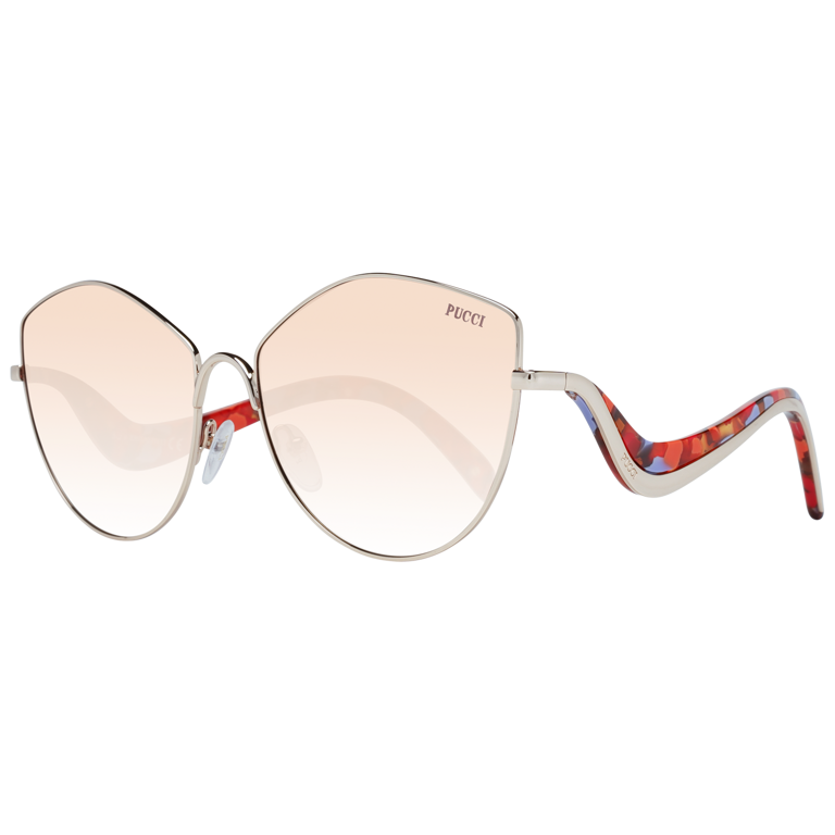 Okulary przeciwsłoneczne Damskie Emilio Pucci EP0118 28G 62 Różowe Złoto