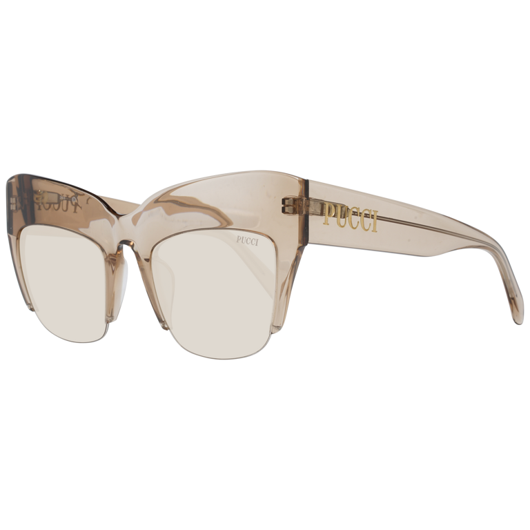 Okulary przeciwsłoneczne Damskie Emilio Pucci EP0138 45E 52 Brązowe