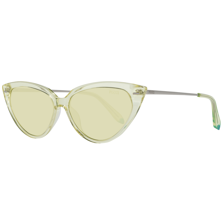 Okulary przeciwsłoneczne Damskie Emilio Pucci EP0148 39E 56 Żółte