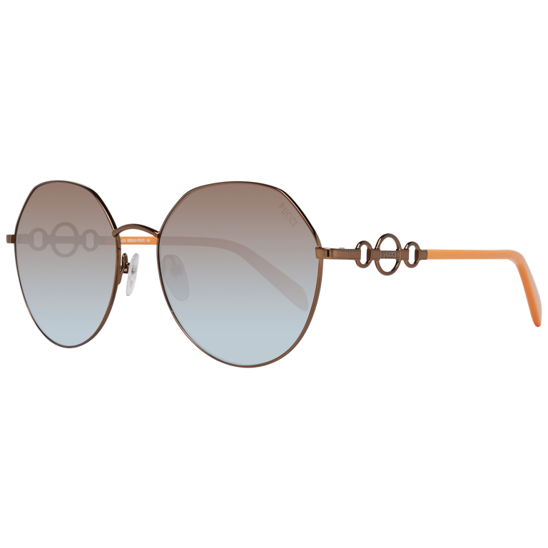 Okulary przeciwsłoneczne Damskie Emilio Pucci EP0150 36F 59 Brązowe