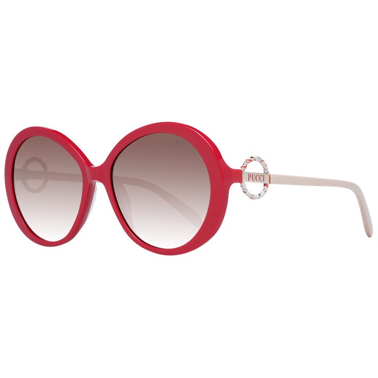 Okulary przeciwsłoneczne Damskie Emilio Pucci EP0164 66F 58 Czerwone
