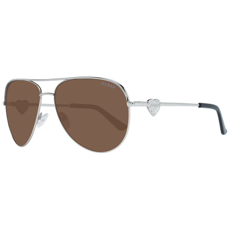 Okulary przeciwsłoneczne Damskie Guess GF6106 10B 64 Srebrne