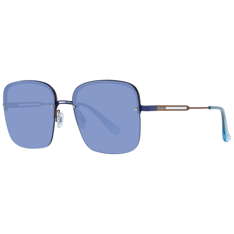 Okulary przeciwsłoneczne Damskie Pepe Jeans PJ5186 C3 56 Niebieskie