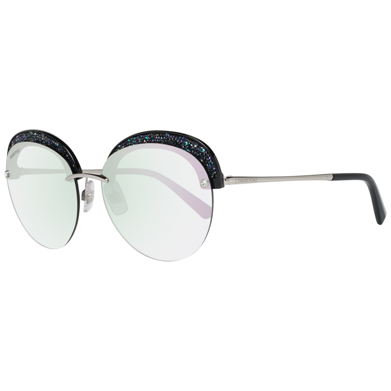 Okulary przeciwsłoneczne Damskie Swarovski SK0256 16Z 56 Srebrne