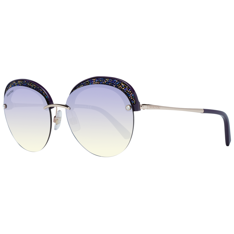 Okulary przeciwsłoneczne Damskie Swarovski SK0256 28Z 56 Fioletowe