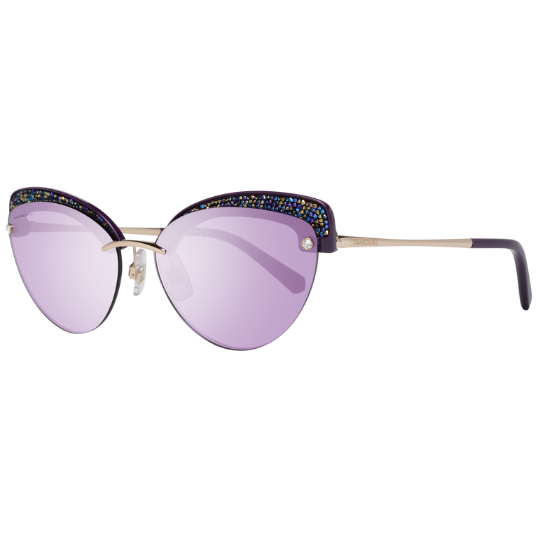 Okulary przeciwsłoneczne Damskie Swarovski SK0257 28G 57 Fioletowe