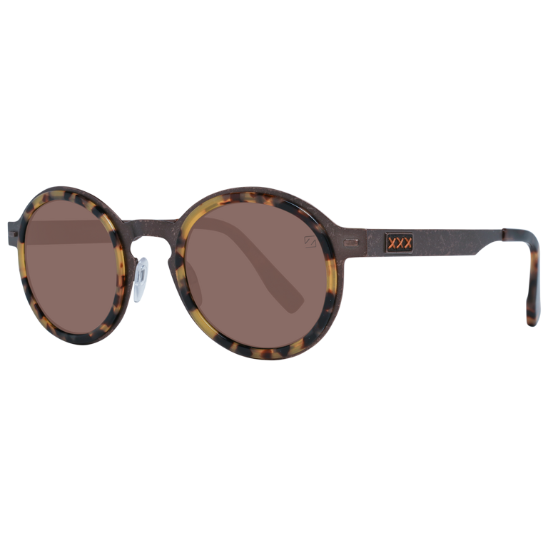 Okulary przeciwsłoneczne Męskie Zegna Couture ZC0006 49 38M Brązowe