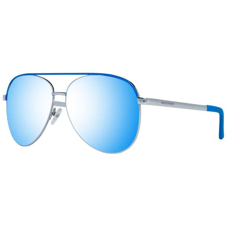 Okulary przeciwsłoneczne Skechers SE6111 10X 62 Srebrne