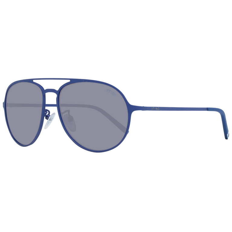Okulary przeciwsłoneczne Sting SST004 092E 55 Niebieskie