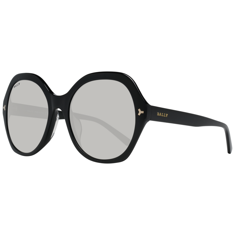 Okulary przeciwsłoneczne damskie Bally BY0035-H 01B 55 Czarne