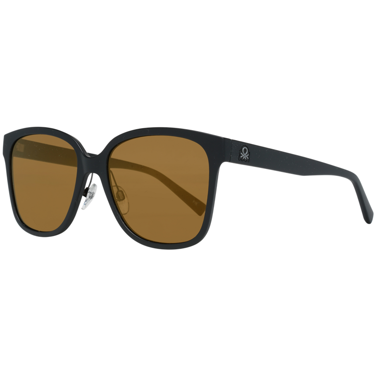 Okulary przeciwsłoneczne damskie Benetton BE5007 001 56 Czarne