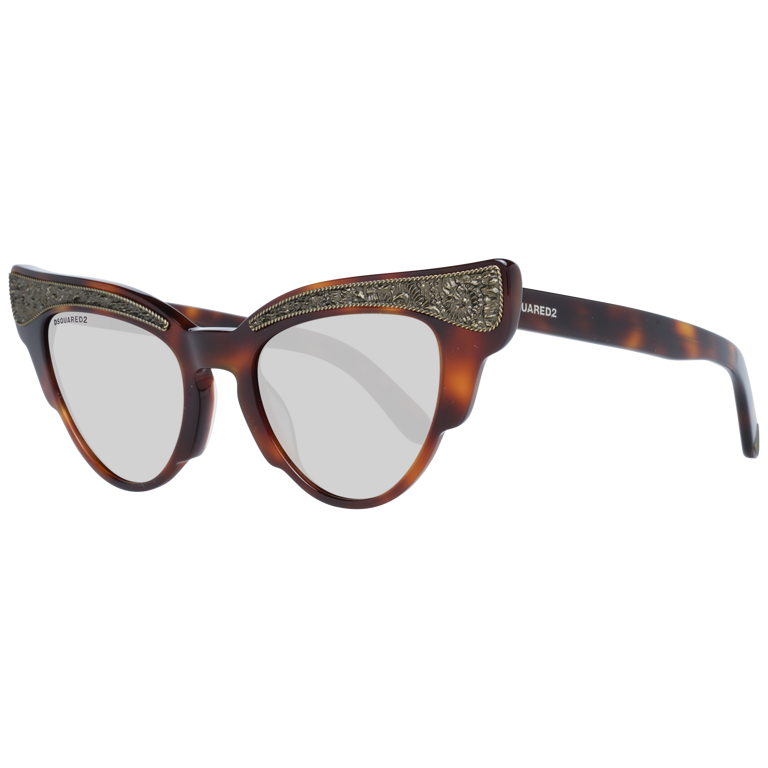 Okulary przeciwsłoneczne damskie Dsquared2 DQ0313 52B 50 Brązowe