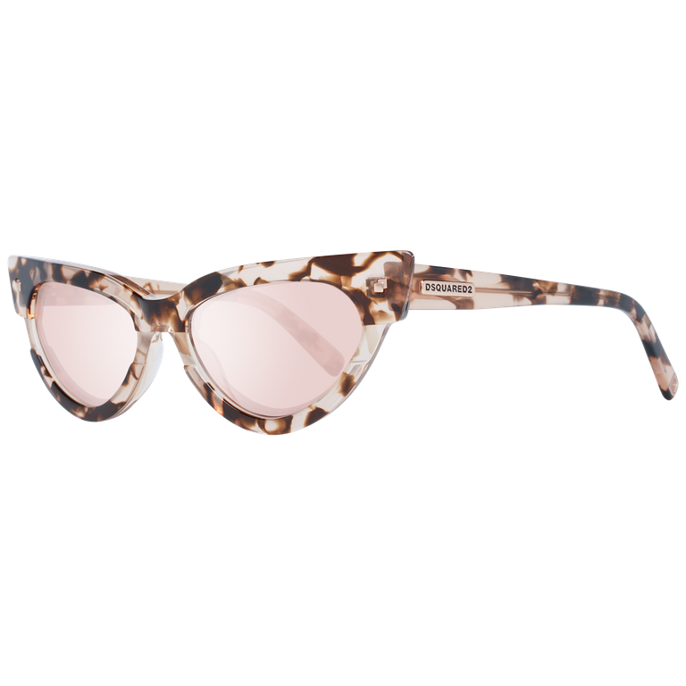 Okulary przeciwsłoneczne damskie Dsquared2 DQ0333 55U 53 Brązowe