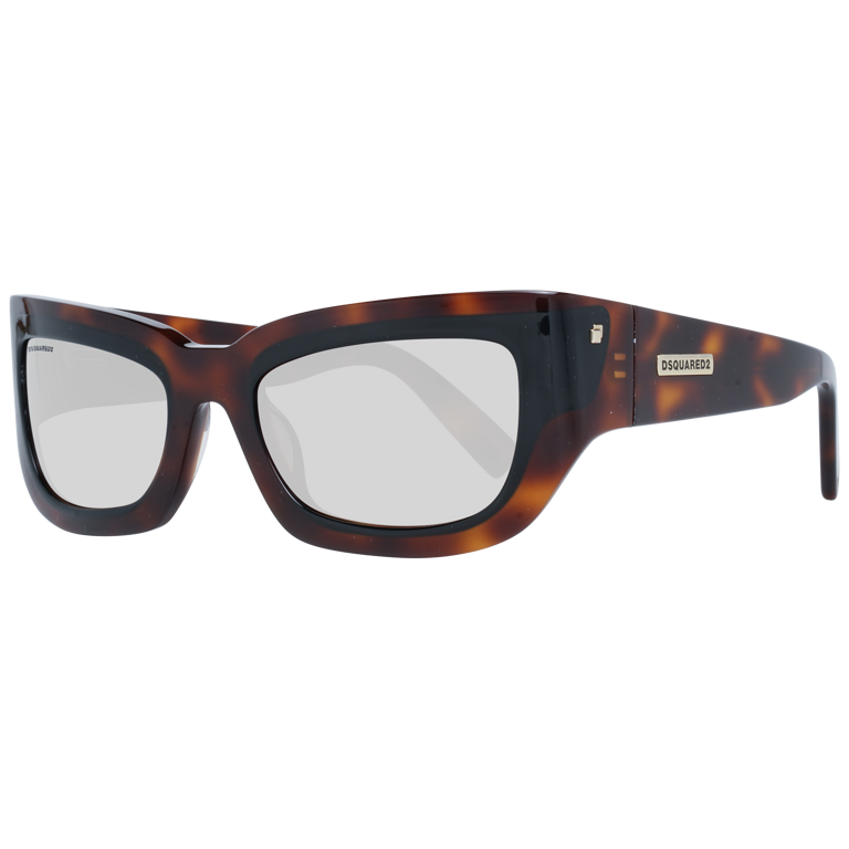 Okulary przeciwsłoneczne damskie Dsquared2 DQ0346 52B 55 Brązowe