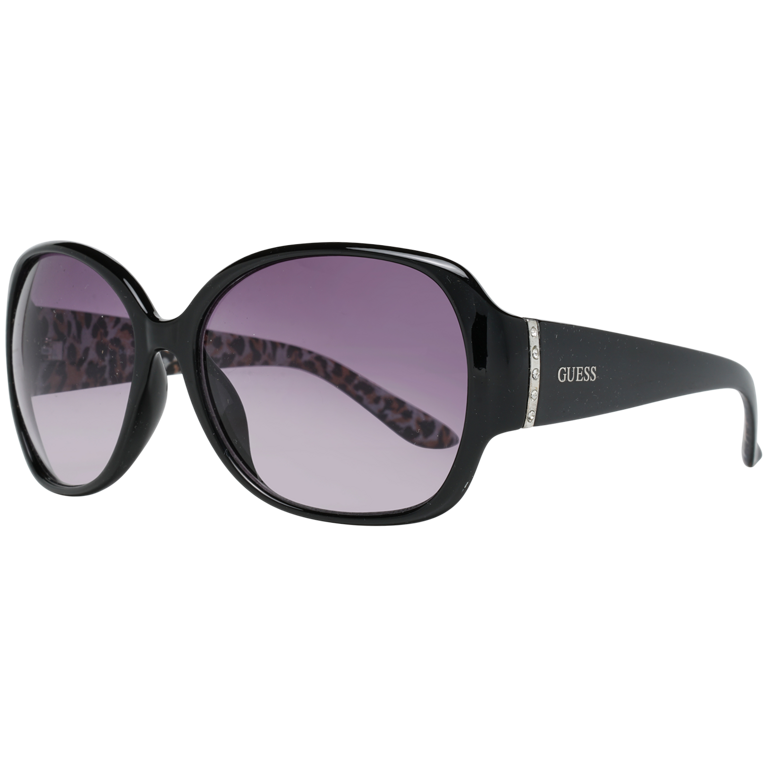 Okulary przeciwsłoneczne damskie Guess GF0284 01B 60 Czarne
