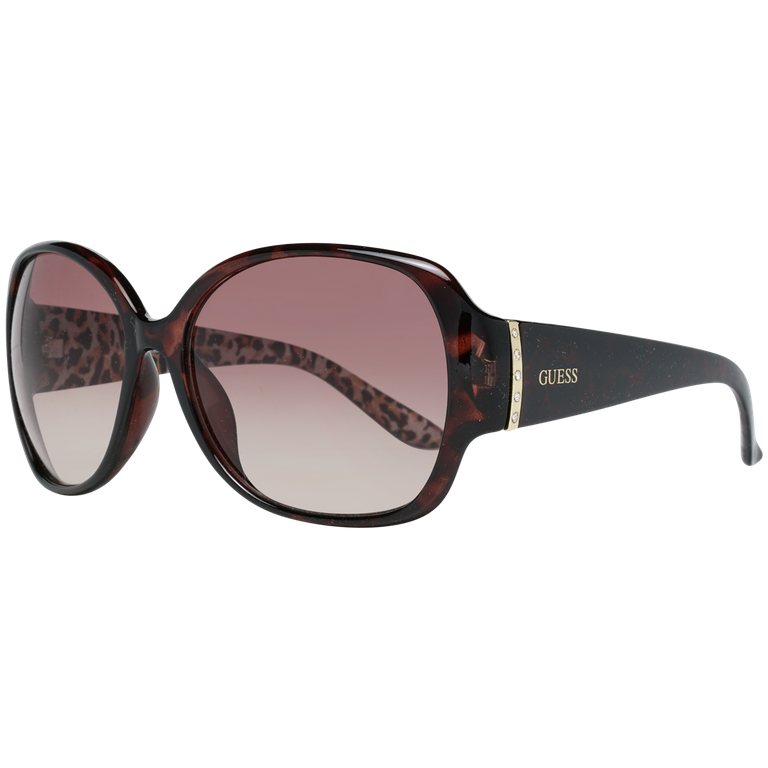 Okulary przeciwsłoneczne damskie Guess GF0284 52F 60 Brązowe