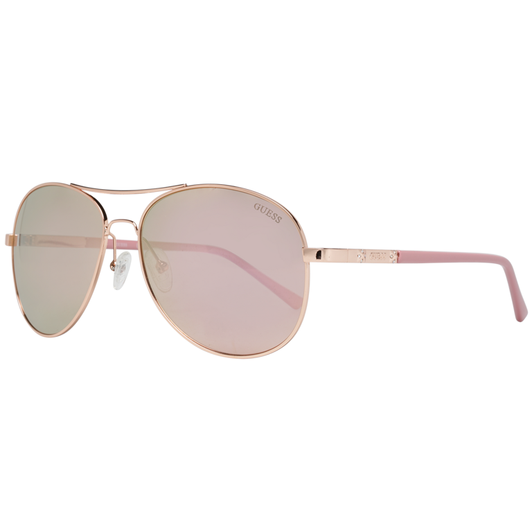 Okulary przeciwsłoneczne damskie Guess GF0295 28U 60 Różowe Złoto