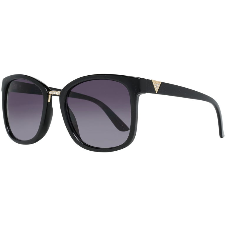 Okulary przeciwsłoneczne damskie Guess GF0327 01B 57 Czarne