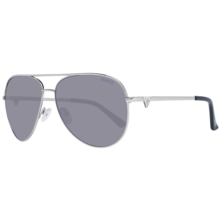 Okulary przeciwsłoneczne damskie Guess GF6098 10B 64 Srebrne