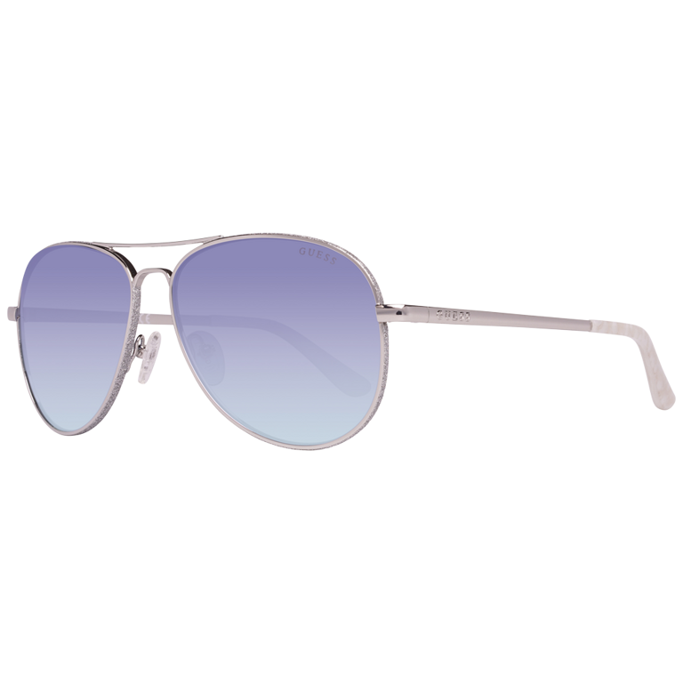 Okulary przeciwsłoneczne damskie Guess GU7555 10X 59 Srebrne