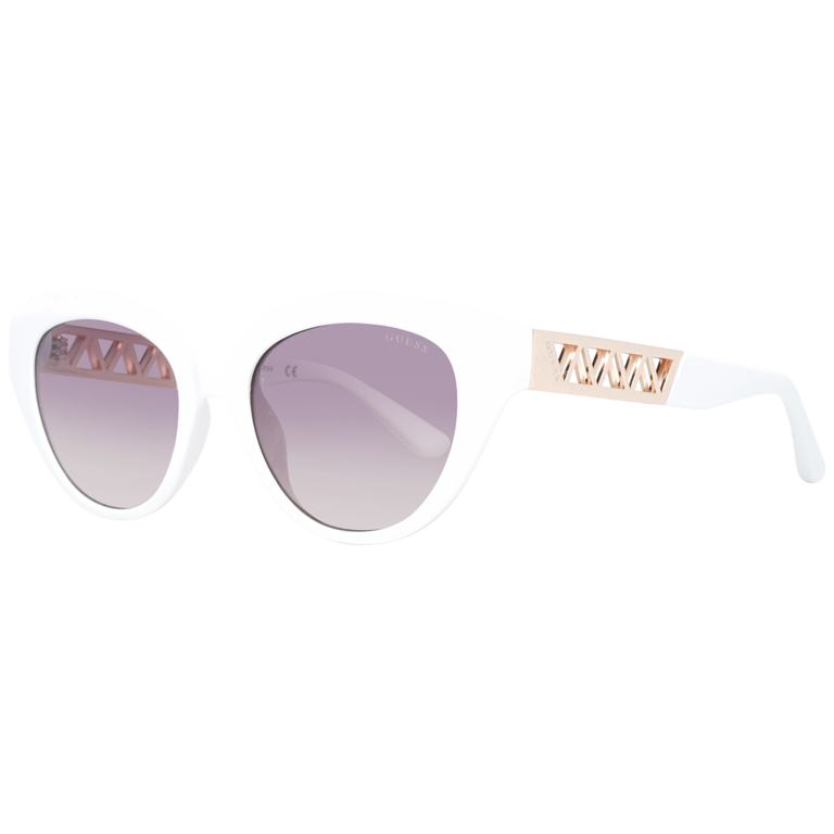 Okulary przeciwsłoneczne damskie Guess GU7690 21F 52 Biały