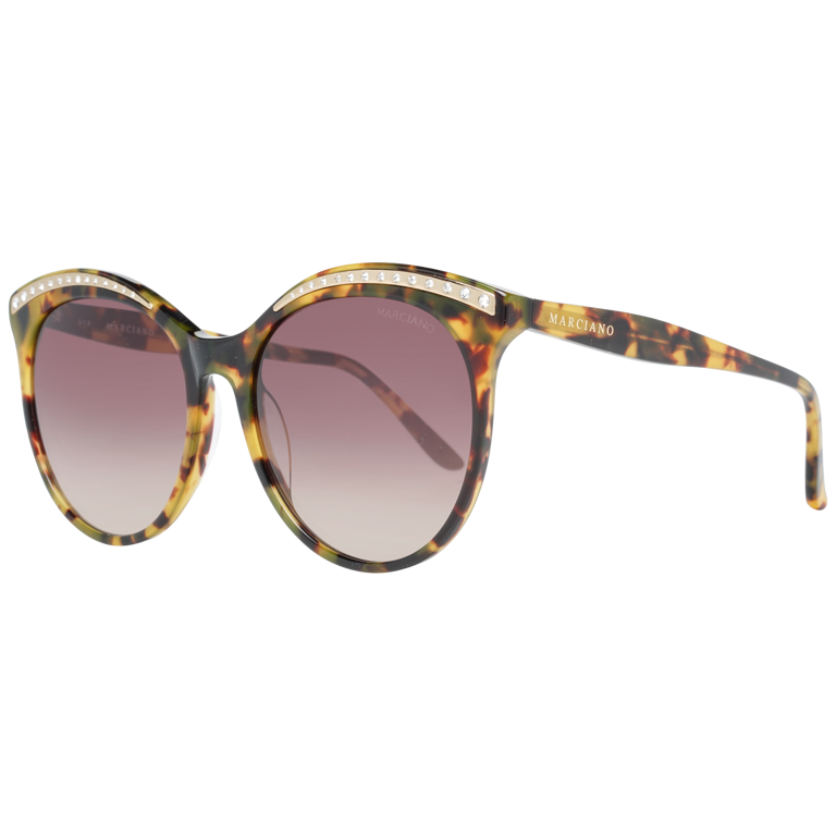 Okulary przeciwsłoneczne damskie Guess by Marciano GM0794 53F 56 Brązowe