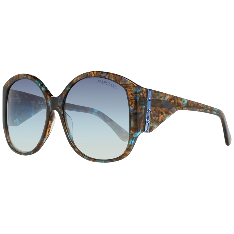Okulary przeciwsłoneczne damskie Guess by Marciano GM0809-S 92W 60 Niebieskie