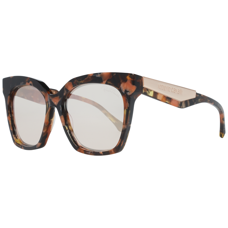 Okulary przeciwsłoneczne damskie Roberto Cavalli RC1097 55G 57 Brązowe