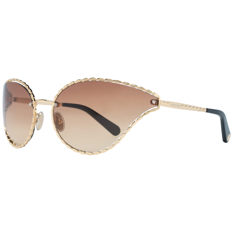 Okulary przeciwsłoneczne damskie Roberto Cavalli RC1124 30F 71 Złote