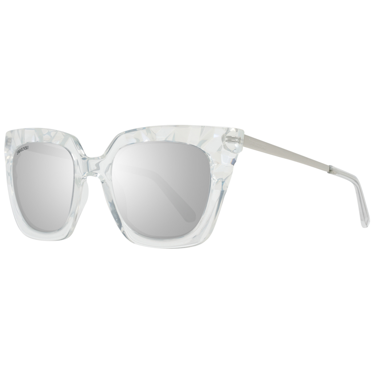 Okulary przeciwsłoneczne damskie Swarovski SK0150 26C 50 Srebrne