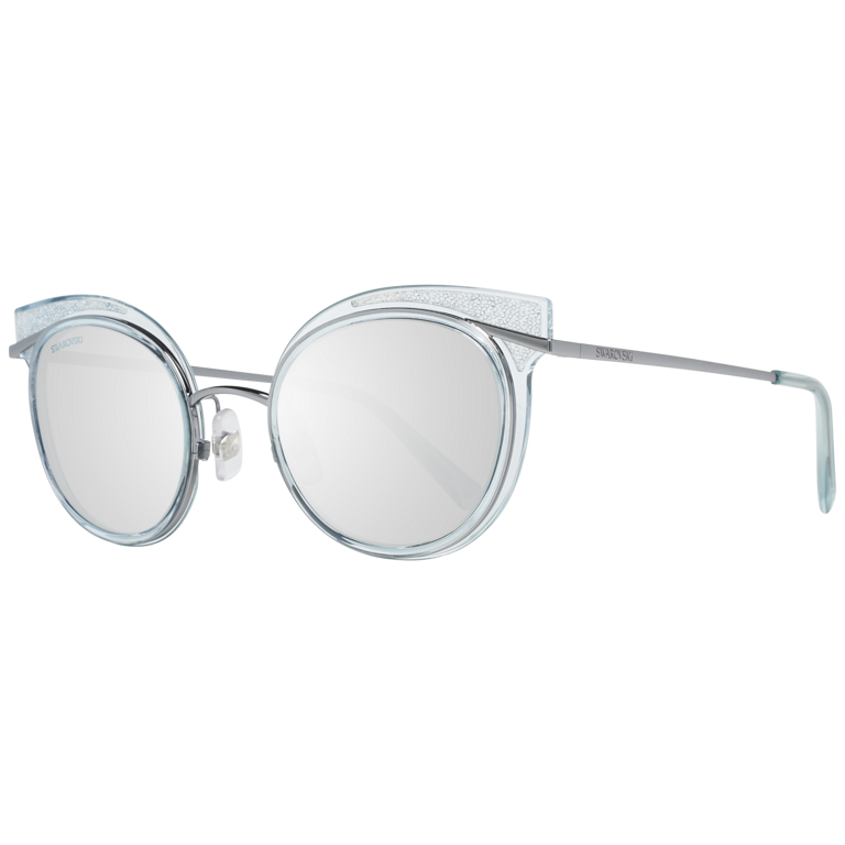 Okulary przeciwsłoneczne damskie Swarovski SK0169 84X 50 Niebieskie
