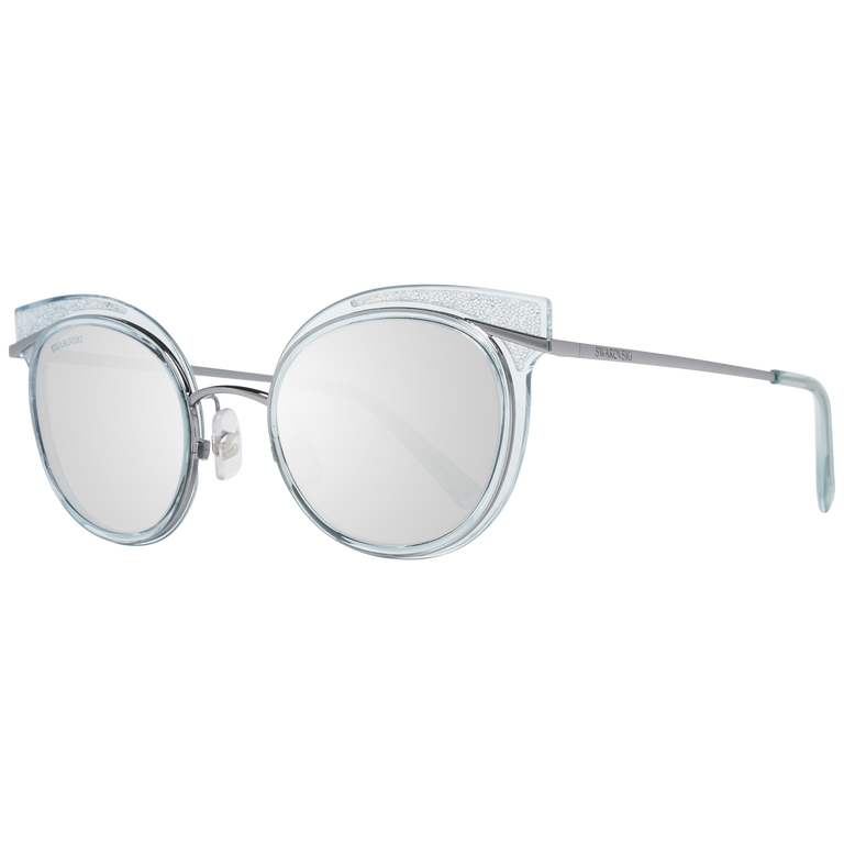 Okulary przeciwsłoneczne damskie Swarovski SK0169 84X 50 Niebieskie
